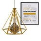 light gold fitting decor metal