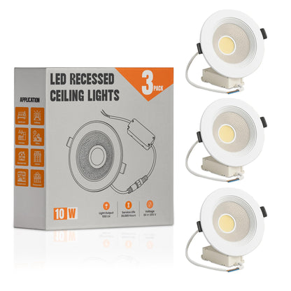 10W LED Recessed Ceiling Downlights Cool White