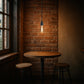 Vintage Metal E27 Spider Pendant Hanging Light Fixtures