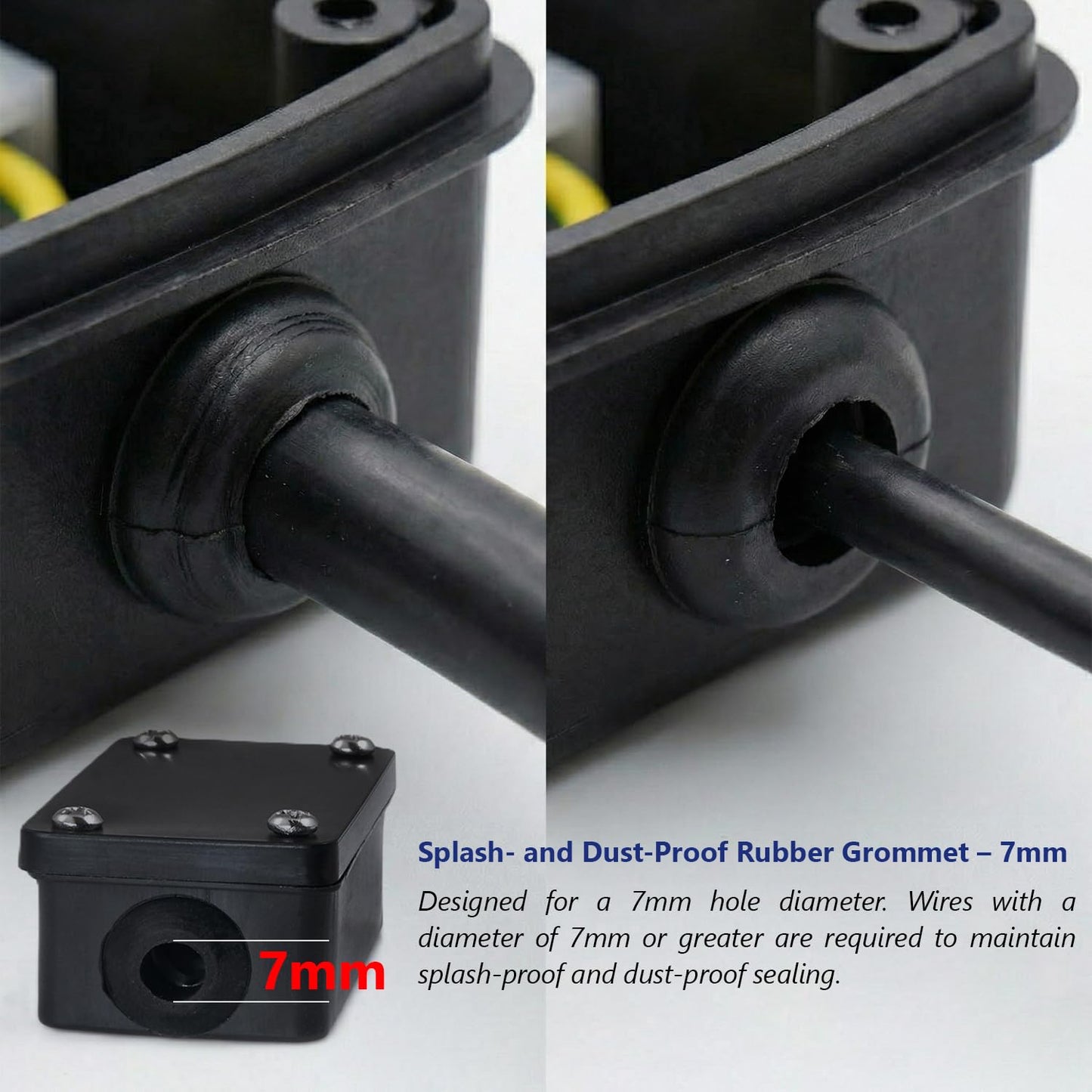 outdoor box wiring connector