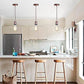2m Twisted Cable Copper Pendant Holder | E27 Base Kit ~1730