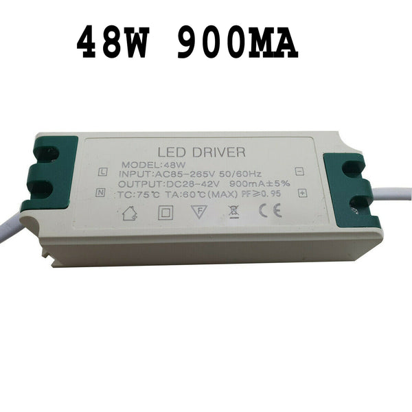 High Power LED Ceiling Light 900mA DC Supply - Constant Current