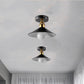 Modern Black Semi Flush Mount Ceiling Light - E27 Base Chandelier for Farmhouse & Modern Spaces