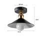 Modern Black Semi Flush Mount Ceiling Light - E27 Base Chandelier for Farmhouse & Modern Spaces