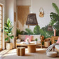 Nest Bird Cage Pendant Lights Woven Rattan Creative Lamp Cage