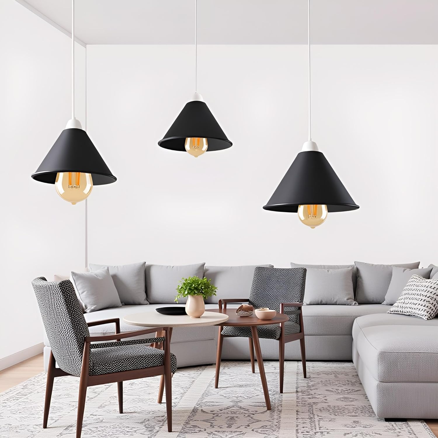 metal ceiling light shades