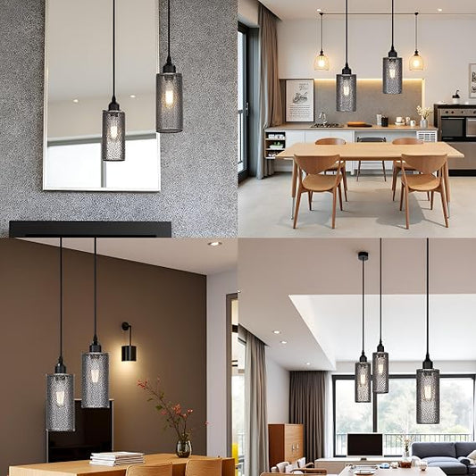 Modern Black Metal Cage Lamp Shade Affordable Price UK