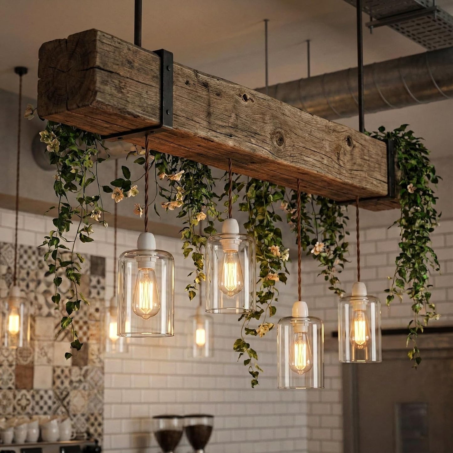 Clear Glass Pendant Shade | Hanging Glass Light Shade