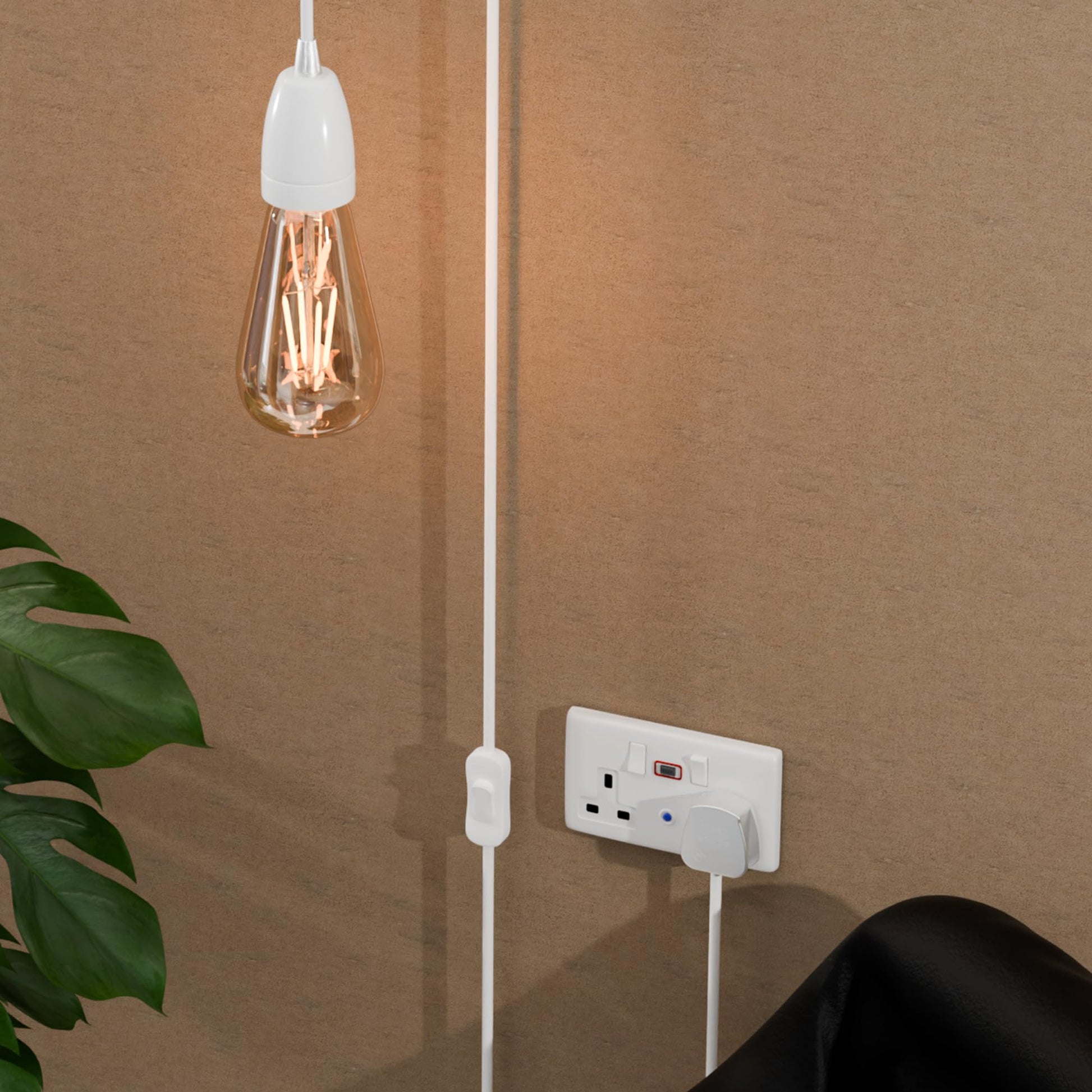 for cord grip holder white