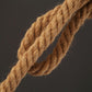 Retro Hemp Rope Hanging Ceiling Pendant light with Hemp cage