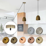 100x25mm Classic Industrial Ceiling Rose for Pendant Fixtures