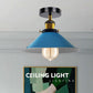 Semi Flush Mount Cone Shape Lamp Shade Lights