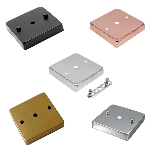 Vintage Multi Color Metal Ceiling Rose Light Pendant Wall Lamp