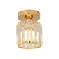 Semi Flush Mount Crystal E27 Chandelier  Ceiling Lighting Fixtures