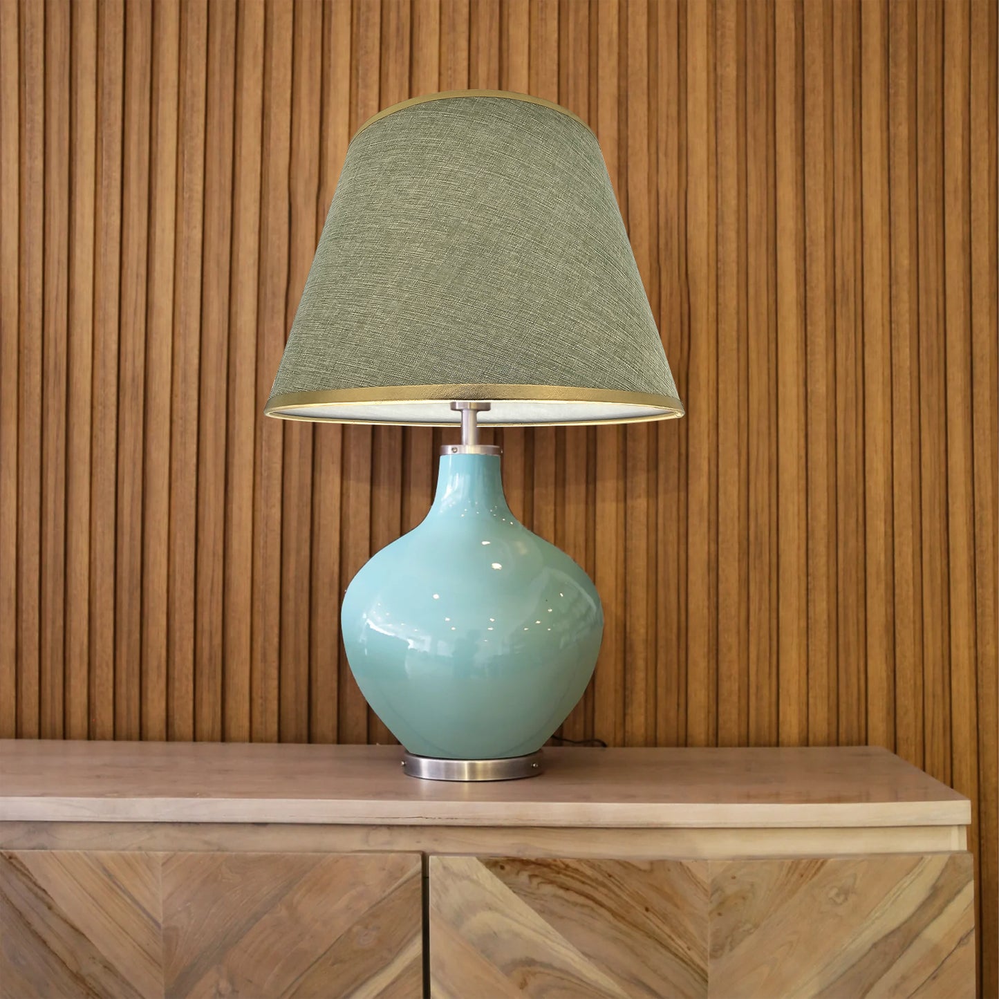 Modern Fabric coolie Lampshade