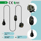 E27 Rubber Cable Plug In Pendant with Switch Holder Lighting