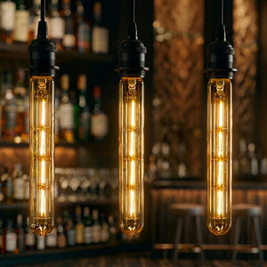 Tubular LED Edison Bulb 4W E27