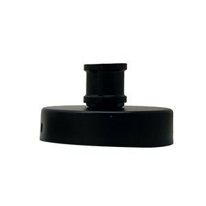 LEDSone industrial Vintage ratio 1 Outlet Black Metal Ceiling Rose