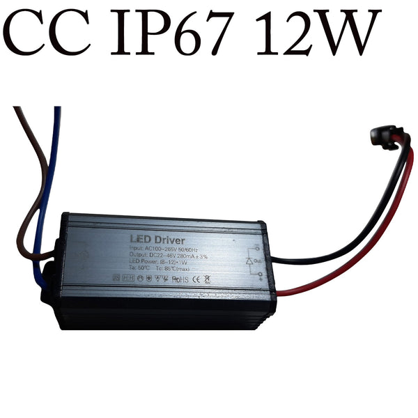 IP67 LED Drive 7W,12W,24W DC 36-45V 1000mAmp Constant Current Transformer