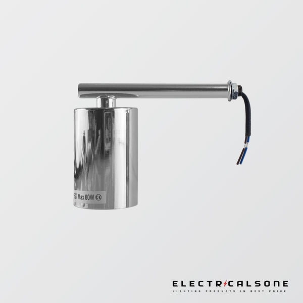 Wall Sconce Metal Short Arm Wall Lamp E27 Lamp Socket Fitting Fixture