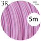 3 core Round Colour braided lighting Fabric Baby Pink Cable