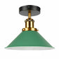 Semi Flush Mount Cone Shape Lamp Shade Lights