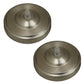 Side Fitting Ceiling Rose 108mm Diameter Single Outlet