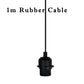  E27 DIY pendant lamp holder set