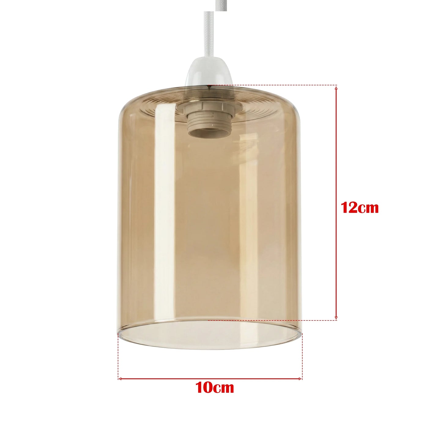 Amber Glass Light Shade