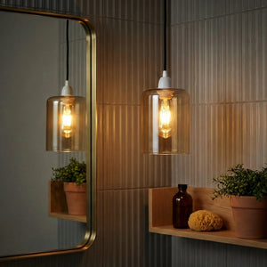 Amber Glass Light Shade