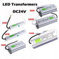 Waterproof DC 24V IP67 LED Transformer Driver Power Supply