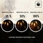 C35 E14 4W LED Dimmable Bent tip Vintage Flame Candle Light Bulb