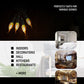 C35 E14 4W LED Dimmable Bent tip Vintage Flame Candle Light Bulb