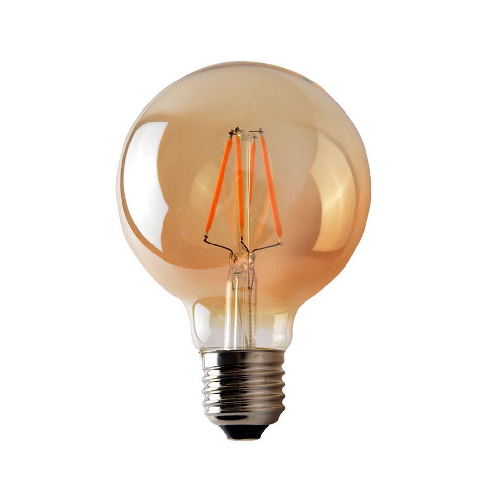 LED G80 E27 4W Dimmable Globe Industrial Vintage Bulb