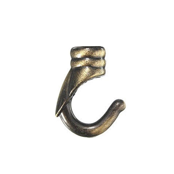 Green Brass Hook Ring,