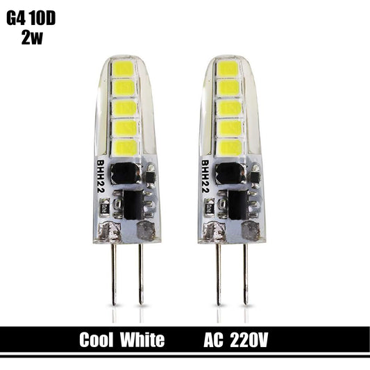 G4 Diode Cool White 2W D10 AC 220V