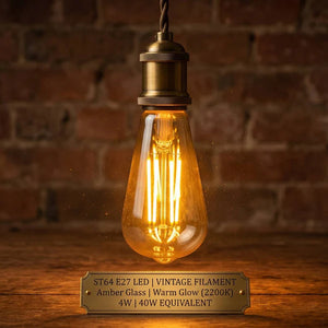 LED Filament Bulb 2200K E27 LED Dimmable Edison Screw Bulb
