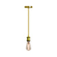 2m Plug In Pendant Set Flex Cable With Bulb Holder