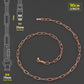 Heavy Duty Chandelier Chain – 38mm × 16mm Painted Link