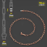 Heavy Duty Chandelier Chain – 38mm × 16mm Painted Link