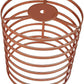 Easy Fit Pendant Light Shade Metal Cage Drum Lampshade Pendant Lamp / Ceiling