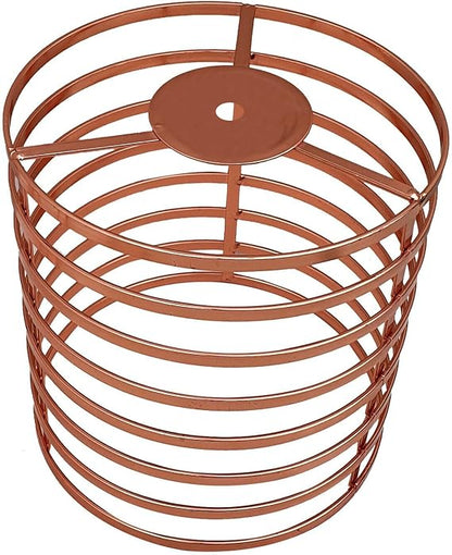 Easy Fit Metal Cage Light Shade Modern Industrial Style