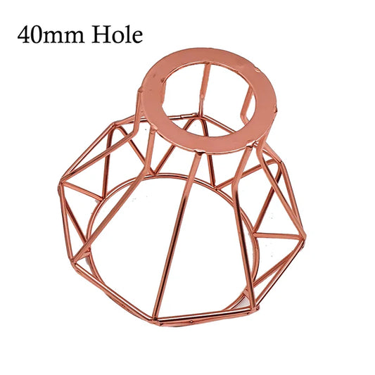 Ceiling Light Shade Geometric Pendant Lampshade Lamp Cage