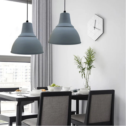 Modern Vintage Ceiling Pendant Lamp | Multi-Colour Industrial Light