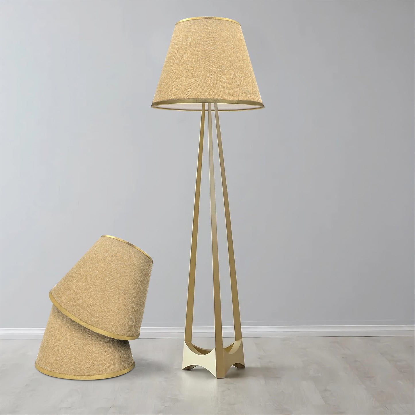 Modern Fabric coolie Lampshade