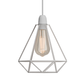 Metal Pendant Gold Light Shade Ceiling Industrial Geometric Wire Cage Lampshade Lamp