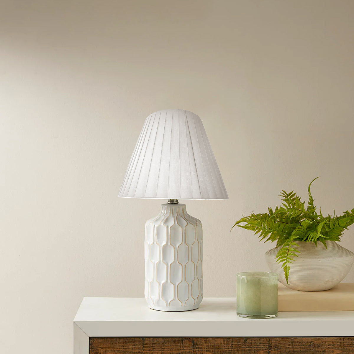 Modern Fabric coolie Lampshade