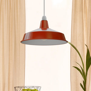easy fit lamp shade, metal ceiling light shade, kitchen pendant shade, E27 lamp shade with reducer ring