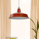 easy fit lamp shade, metal ceiling light shade, kitchen pendant shade, E27 lamp shade with reducer ring