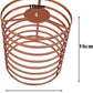 Easy Fit Pendant Light Shade Metal Cage Drum Lampshade Pendant Lamp / Ceiling